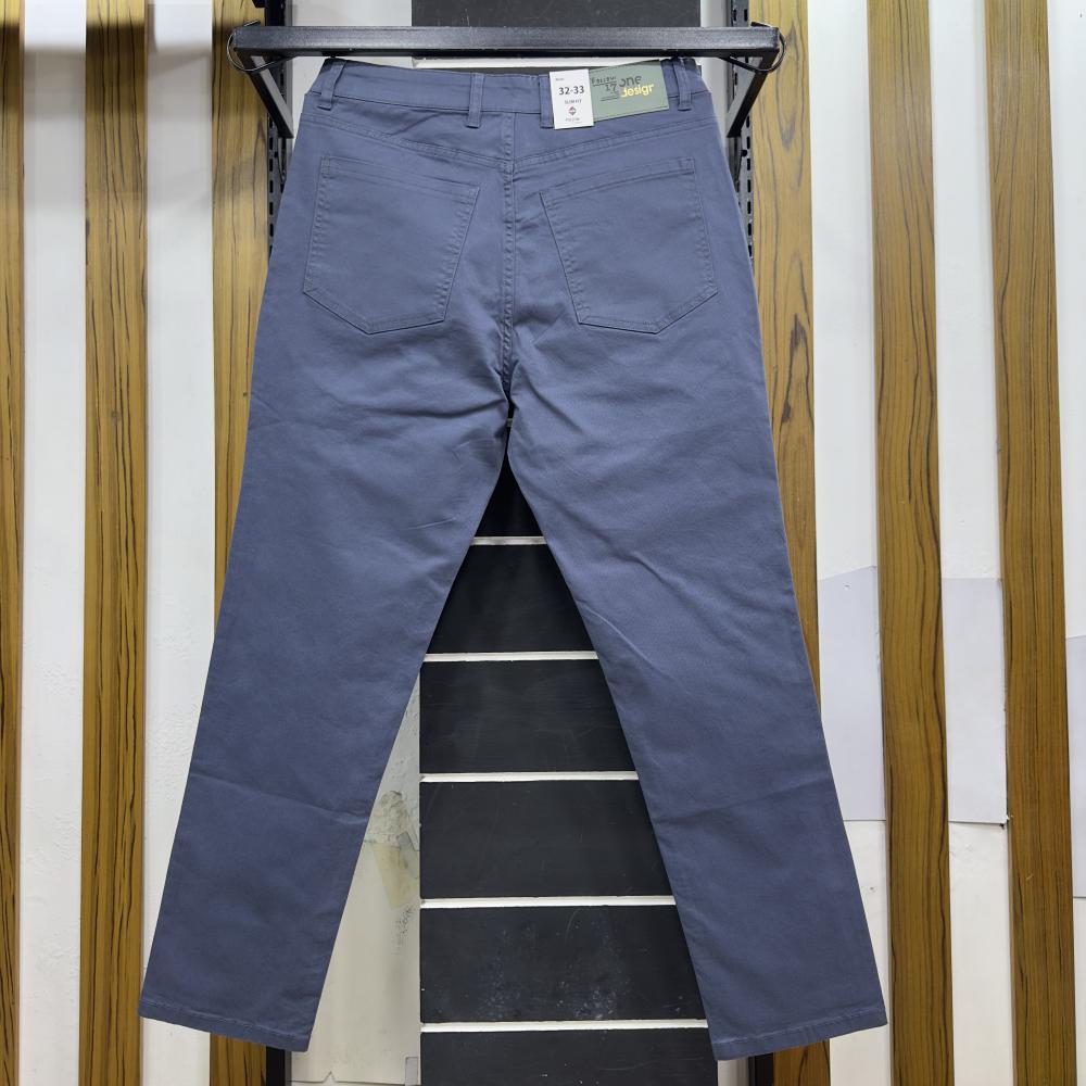 2017647SkyBlue Basic Twill Pant